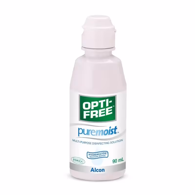 الكون - اوبتي فري محلول العدسات اللاصقة من بيورموست 120 مل