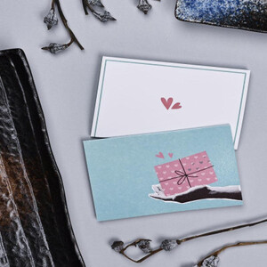 ‎ كرت اهداء بتصميم راقي