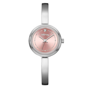 Hello Kitty Women’s Watch – Model 18039, Silver with Pink Dial