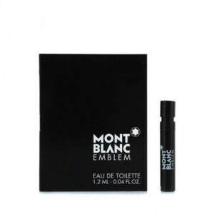Montblanc Emblem Black Perfume Sample