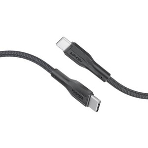 كيبل USB-C™ إلى USB-C™،سريع بقوة 60 واط مع مزامنة بيانات بسرعة 480 ميجابت في الثانية وسلك سيليكون مضاد للتشابك بطول 200 سم