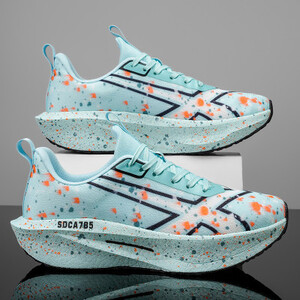 أحذية الجري الرياضية للرجال كاجوال ماراثون قابلة للتنفس وخفيفة الوزن للنساء مريحة ومضادة للانزلاق للمشي في الهواء الطلق