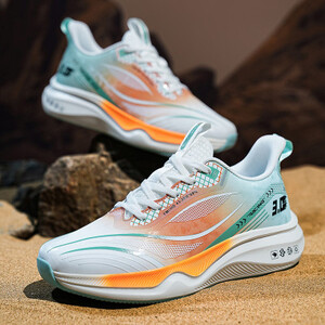 أحذية الجري للسباق بين الوالدين والطفل للفصول الأربعة، نعل ناعم للرجال، أحذية رياضية كاجوال خفيفة تسمح بمرور الهواء في الهواء الطلق