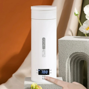 450 مللي غلايات كهربائية المحمولة الشاي غلاية قهوة السفر يغلي الماء كوب حراري مكافحة تحرق زجاجة ماء قائمة الإنجليزية