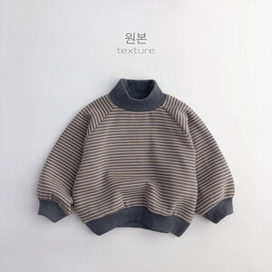 الفتيان الفتيات الخريف/الشتاء لامب كنزة صوف الأطفال شريط سميكة الدافئة نصف عالية الرقبة الطفل الشتاء أعلى 1-8 سنوات