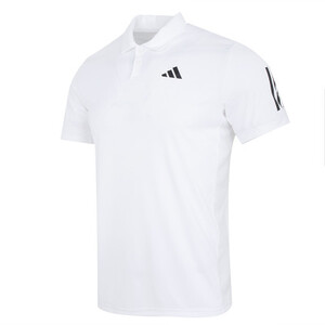 أديداس الرجال نادي 3Str قميص بولو اللياقة البدنية التدريب الرياضية المألوف تنفس التلبيب تي شيرت Is2295