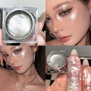 6 ألوان بريق عينيه هلام جل تمييز الوجه الكنتوري اشراق تألق عالي اللمعان ظلال العيون ماكياج مستحضرات التجميل