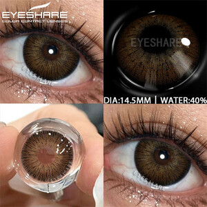 EYESHARE 1 زوج عدسات لاصقة ملونة للعيون موضة عدسات عالية الجودة عدسات زرقاء اتصالات خضراء اتصالات تجميلية سنوية للعين