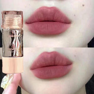 8 ألوان ماتي الصباغ موس ملمع الشفاه مقاوم للماء مثير أحمر ملمع الشفاه البني ماتي أحمر الشفاه الطين دائم سهلة لون النساء ماكياج