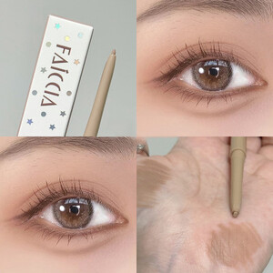 1 قطعة ماتي الوردي الكذب دودة القز القلم الطبيعي اشراق بريق ظلال العيون قلم السلس التجفيف السريع عيون الجمال ماكياج مستحضرات التجميل