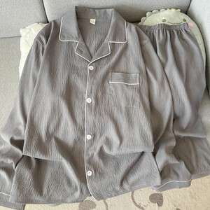 سحابة القطن طويل الأكمام السراويل الطويلة الرجال ملابس خاصة مجموعة الخريف الربيع ملابس خارجية ملابس المنزل للمراهقين والكبار