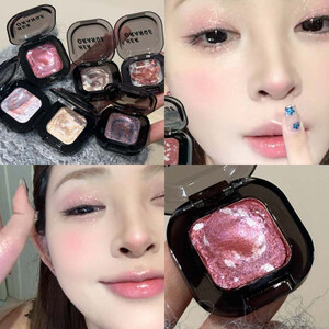 لامعة لحم الخنزير أحادية اللون عينيه لؤلؤة لامعة عينيه لوحة المهروسة البطاطس الملمس تسليط الضوء على الكذب دودة القز عينيه يشكلون