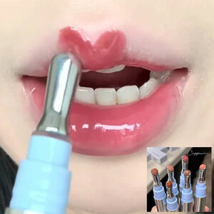 رئيس معدني الجليد واضح ملمع الشفاه مرآة ضوء الماء الزجاج الشفاه الصقيل يتلاشى الشفاه خط ترطيب جوهر الشفاه تينت ماكياج التجميل