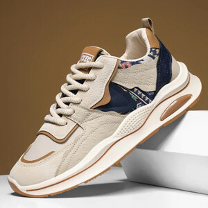 رجل أحذية رياضية غير رسمية موضة لينة وحيد الدانتيل يصل احذية الجري رجالي مصمم أحذية منصة الراحة 2025 جديد Zapatillas Hombre