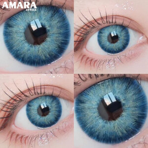 AMARA 2 قطعة/زوج عدسات لاصقة ملونة es للعيون عدسات العين الملونة باتايا عدسات لاصقة تلميذ جميل مستحضرات التجميل سنويا