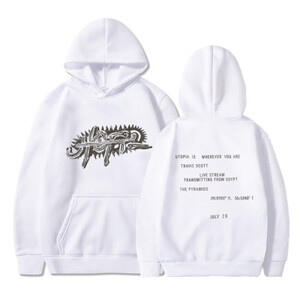 يوتوبيا ترافيس هوديس للرجال Y2K مقنعين الصوف للجنسين البلوز الهيب هوب غنيمة TS فخ الراب مغني الراب عادية كاني المعتاد