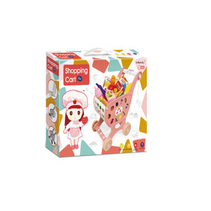 عربة تسوق مع اكسسوارات