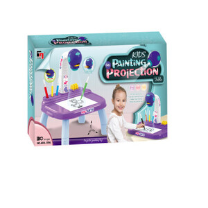 طاولة ولوحة رسم وبروجيكتور 2 في1