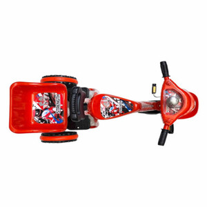 سيكل نفرين بلاستيك احمر