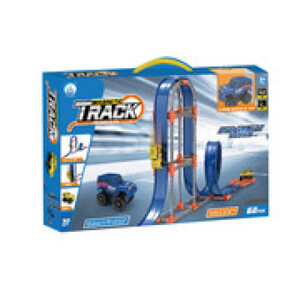 مضمار تركيب مكعبات مغناطيسي 62 قطعة