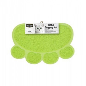 كت كات حصيرة لصندوق الرمل حجم كبير أخضر 45×60  سم