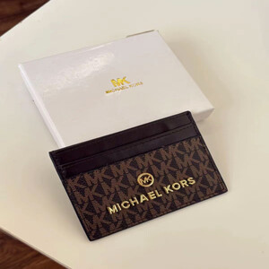 محفظة مايكل كورس بني داكن