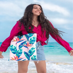 رفايا - حقيبه مطبوعه للنساء