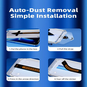 آيفون 12 برو ماكس قسط حامي الشاشة الزجاج المقسى حافة إلى حافة غطاء كامل سهلة التركيب السيارات الغبار إزالة عدة