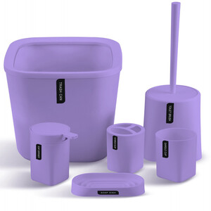 طقم اكسسوارات حمام من 6 قطع