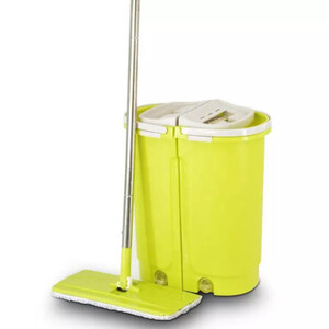 ممسحة مسطحة من المايكروفايبر مع دلو جودة عالية