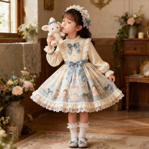 فستان كرتوني مبطن بالصوف للأطفال لحفلات أعياد الميلاد الشتوية، زي توتو حلو للعروض والاحتفالات