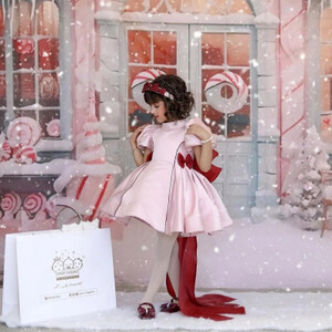 فستان فتاة الزهور ثوب زفاف أول حفلة عيد الميلاد للأطفال الزي الرسمي فستان الأميرة للمناسبات Fساتين اطفال