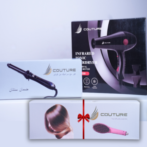 مجموعة "كوتير لتصفيف الشعر2+1هديه
