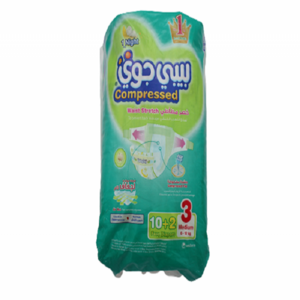 حفايض بيبي جوي رقم 3 شد 8*12حفاض