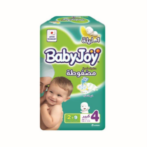 حفايض بيبي جوي مضغوطة رقم 4 * 6*11حفاض