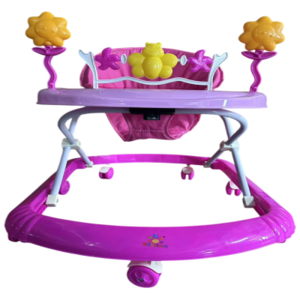 بيبي لوف مشاية أطفال مع العاب وموسيقى وردي 33-607-1P