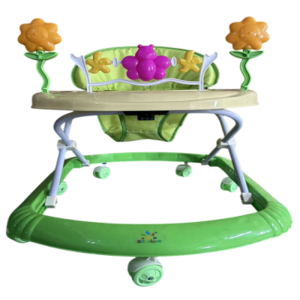 بيبي لوف مشاية أطفال مع العاب وموسيقى اخضر 33-607-1G