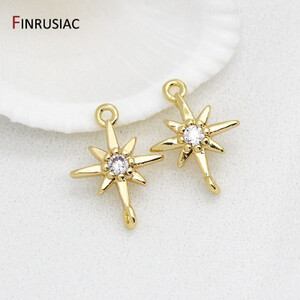 12*9 مللي متر نجمة صغيرة سحر موصلات اكسسوارات لصنع المجوهرات Craft بها بنفسك الحرفية